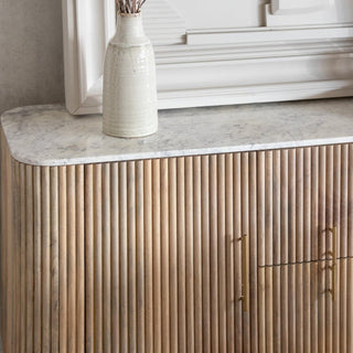 Marble Topped Sideboard