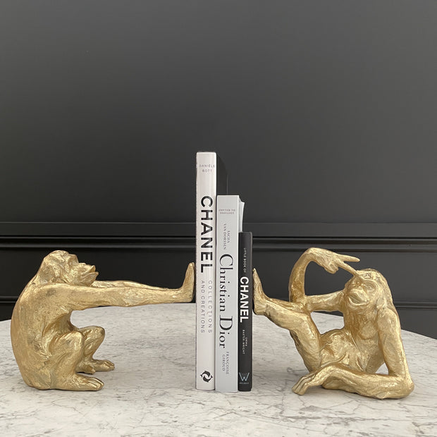 Monkey Bookends
