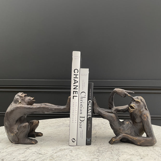 Naughty Monkey Bookends