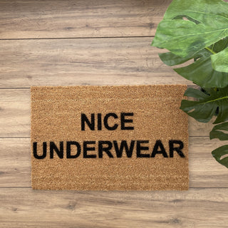 Nice Underwear Doormat