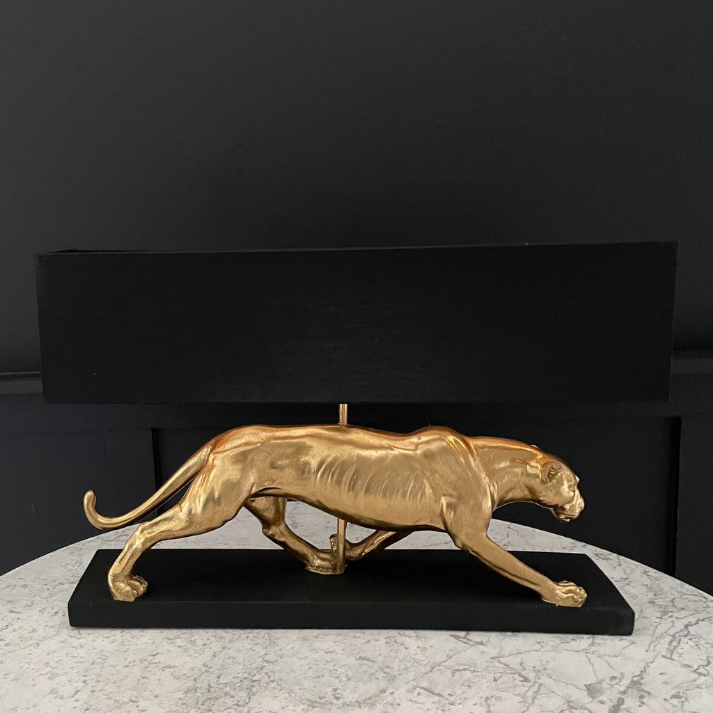 Panther table store lamp