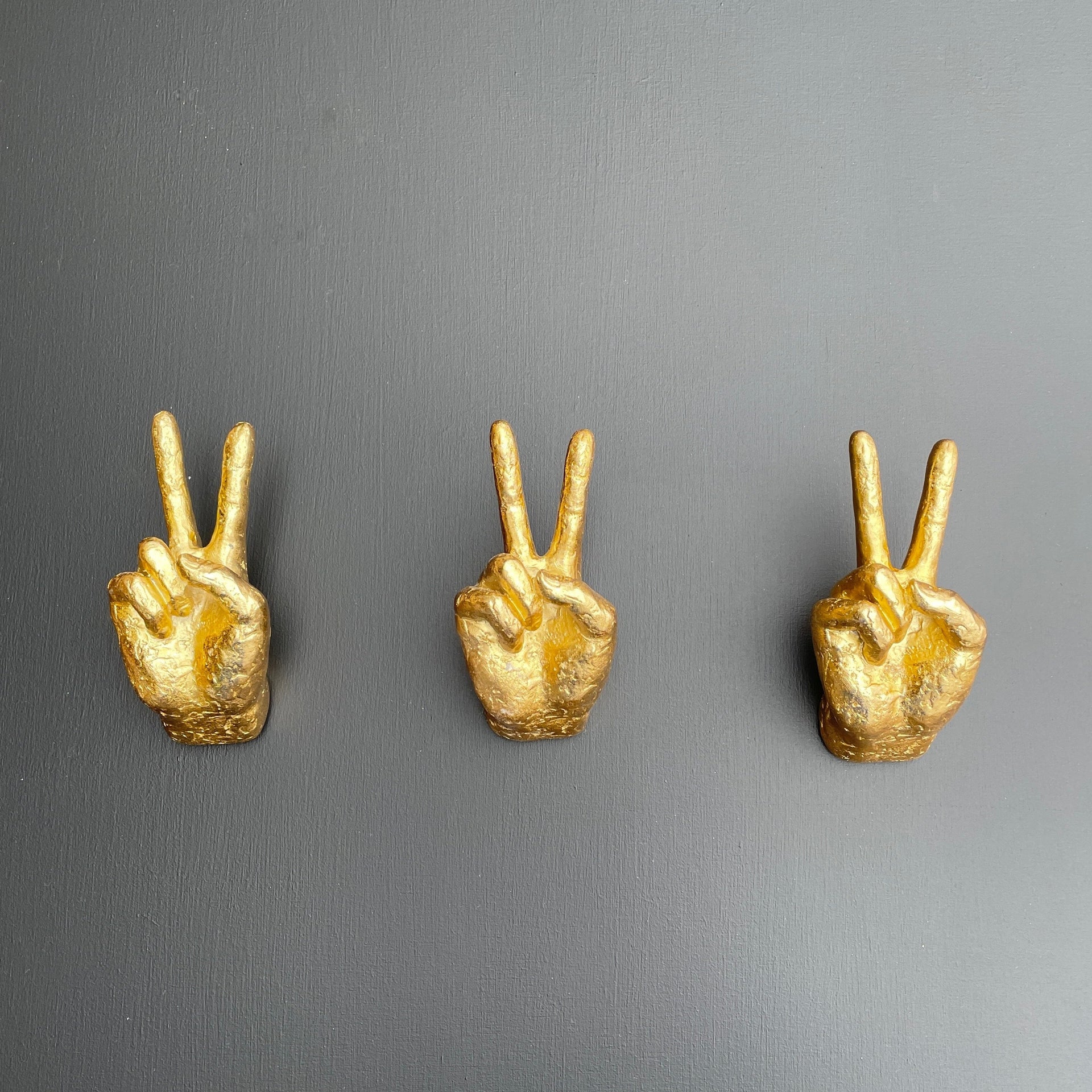 Peace Hand Wall Hook Limited Abode