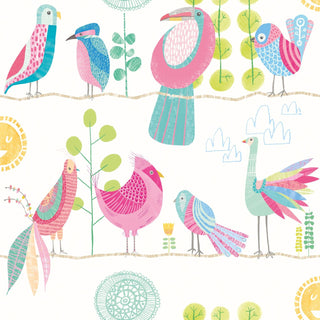 Pink Bird Wallpaper - Limited Abode