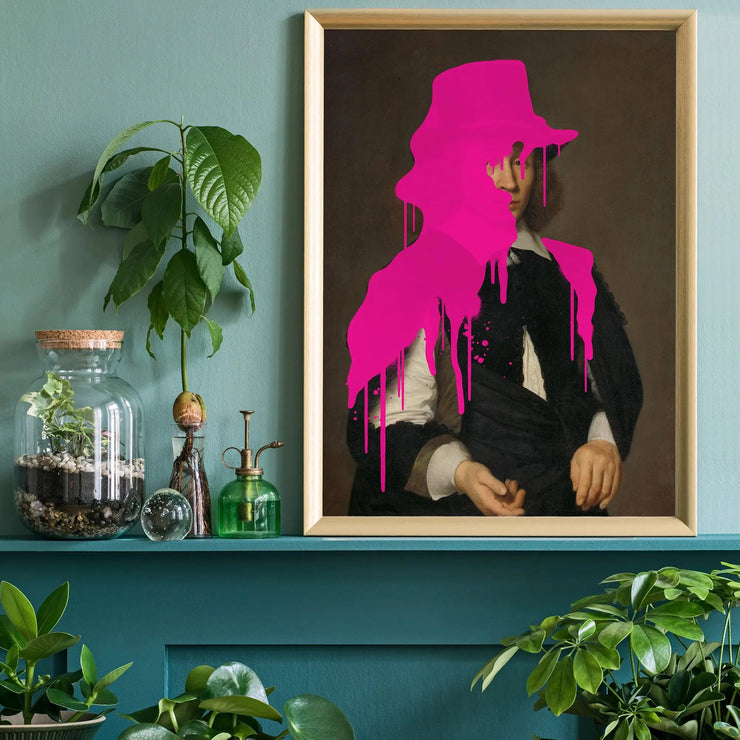 Pink Gent Print