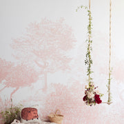Pink Trees Wallpaper Mural