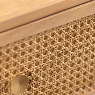 Rattan Bedside Table