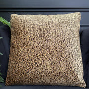 Square Leopard Print Cushion