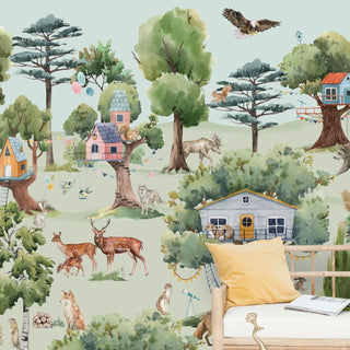 Treehouse Wallpaper Mural