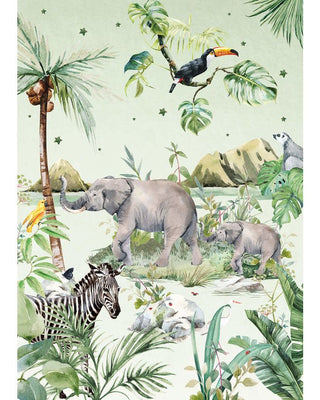 Wild Animal Wallpaper Mural