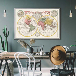 World Map Print