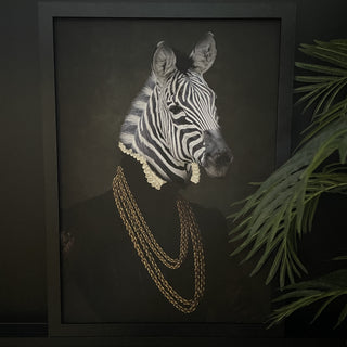 Zebra Art Print